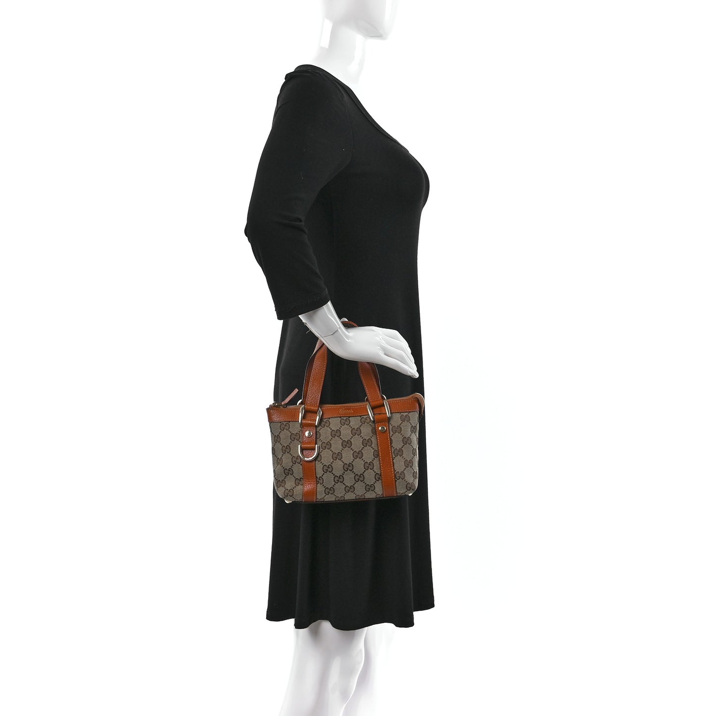 Monogram Small Abbey Tote Orange