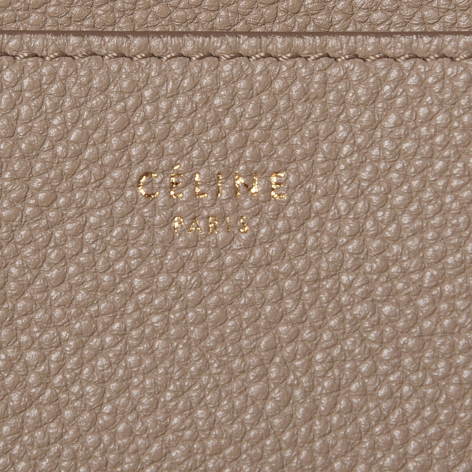 Celine Soft Grained Calfskin Sangle Bucket Bag Dune 6 of 10