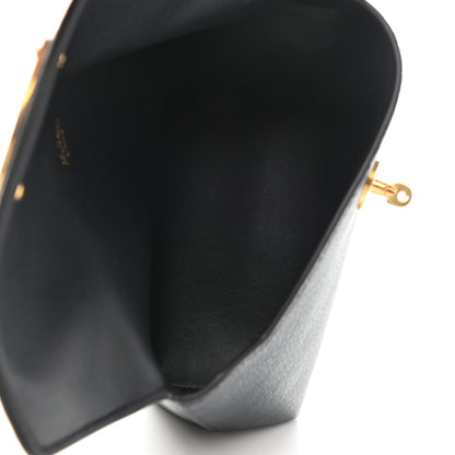 Mulberry Small Classic Grain Darley Cosmetic Pouch Navy 5 of 7