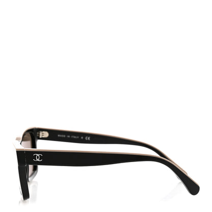 Chanel Acetate Square Sunglasses 5417-A Black 3 of 8
