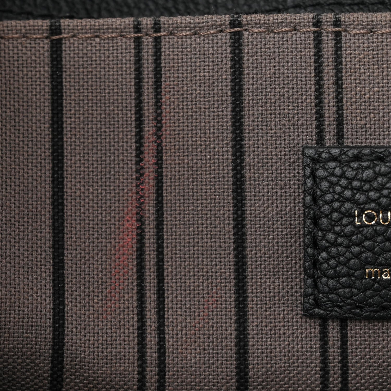 Louis Vuitton Empreinte Pochette Metis Black 11 of 13