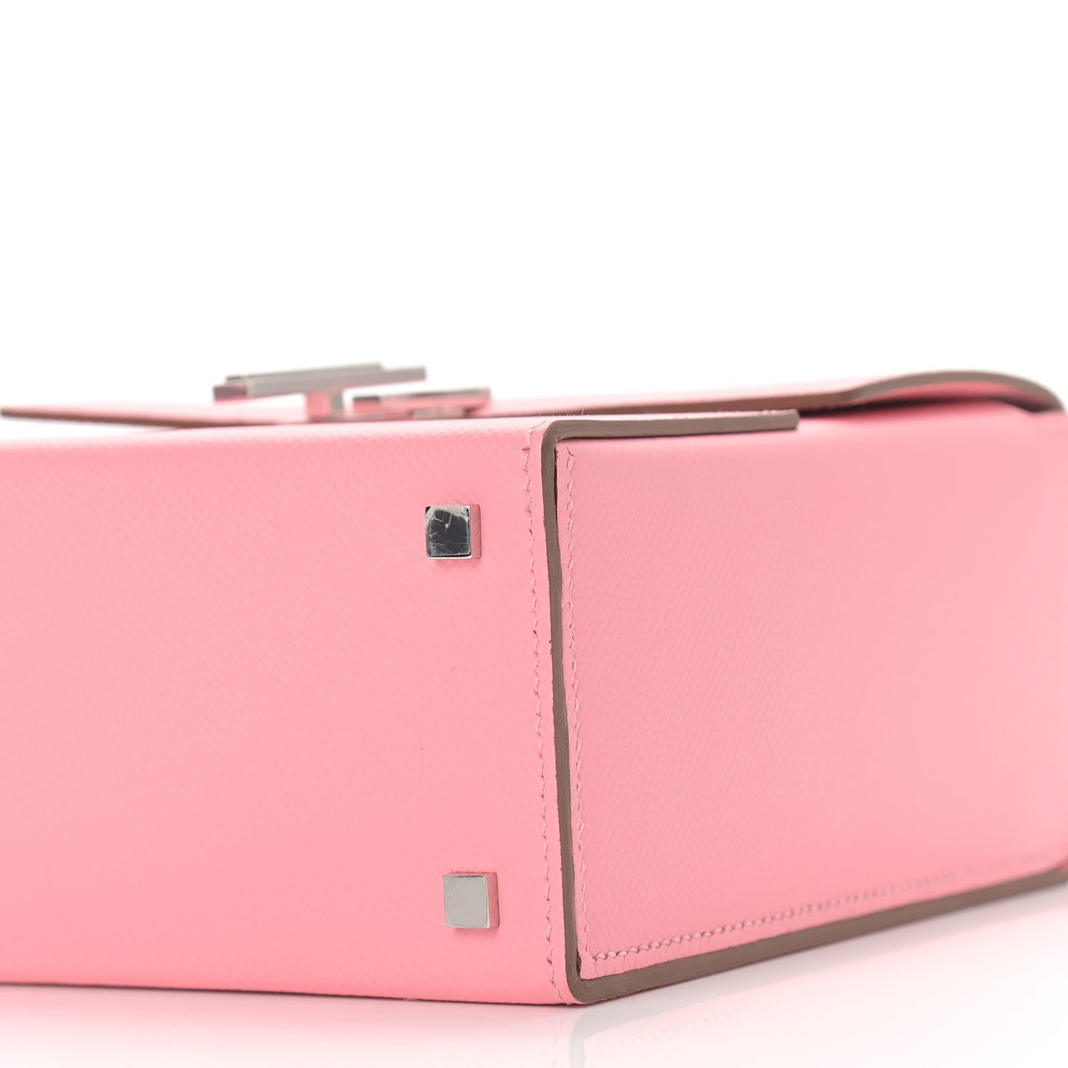 Hermes Epsom Cinhetic Boxy Top Handle Bag Rose Confetti 12 of 12