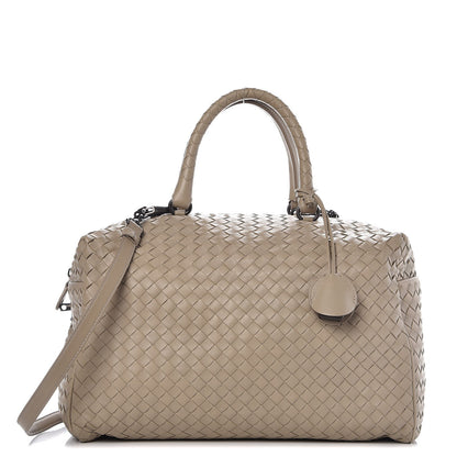Bottega Veneta Nappa Intrecciato Satchel Mink 1 of 9
