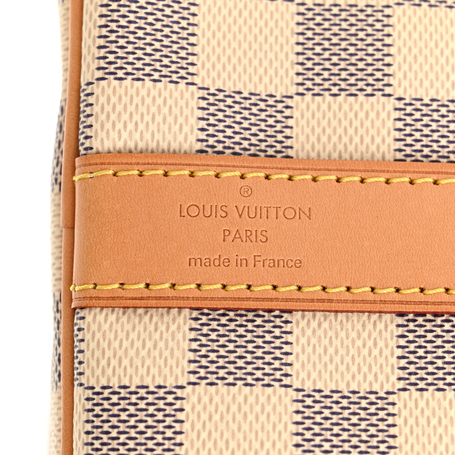 Louis Vuitton LOUIS VUITTON Damier Azur Keepall Bandouliere 45 6 of 12