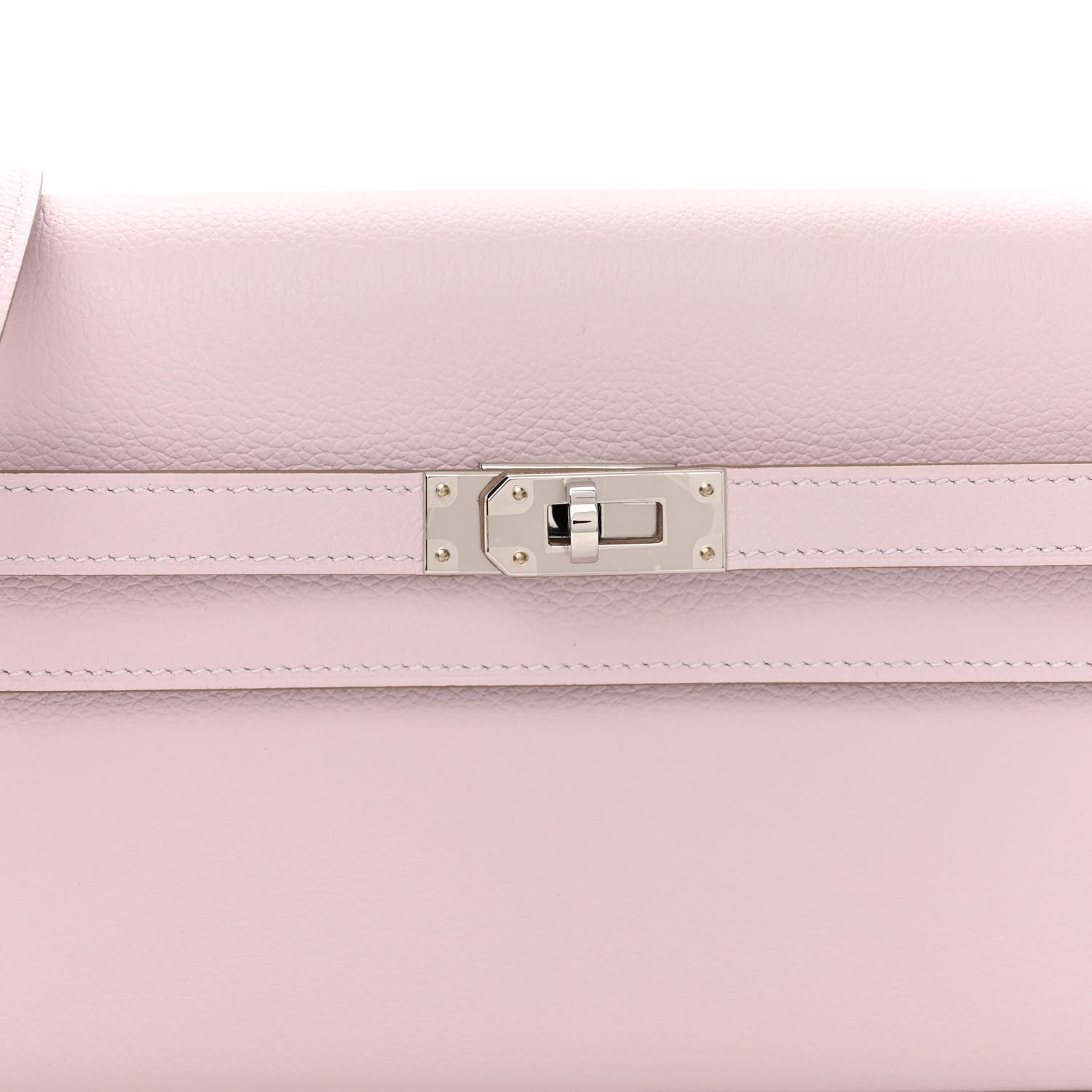 Hermes Evercolor Kelly To Go Wallet Mauve Pale 7 of 9