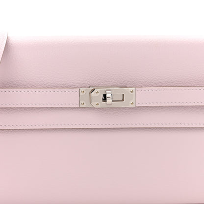 Hermes Evercolor Kelly To Go Wallet Mauve Pale 7 of 9