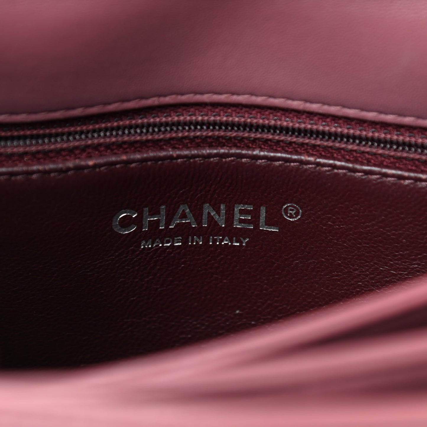 Lambskin Quilted Small Trendy CC Flap Dual Handle Bag Pink