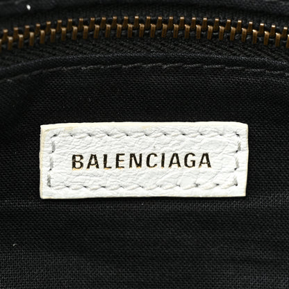 Balenciaga Agneau Graffiti All Over Classic Hardware S City White Bleu Rouge 7 of 16