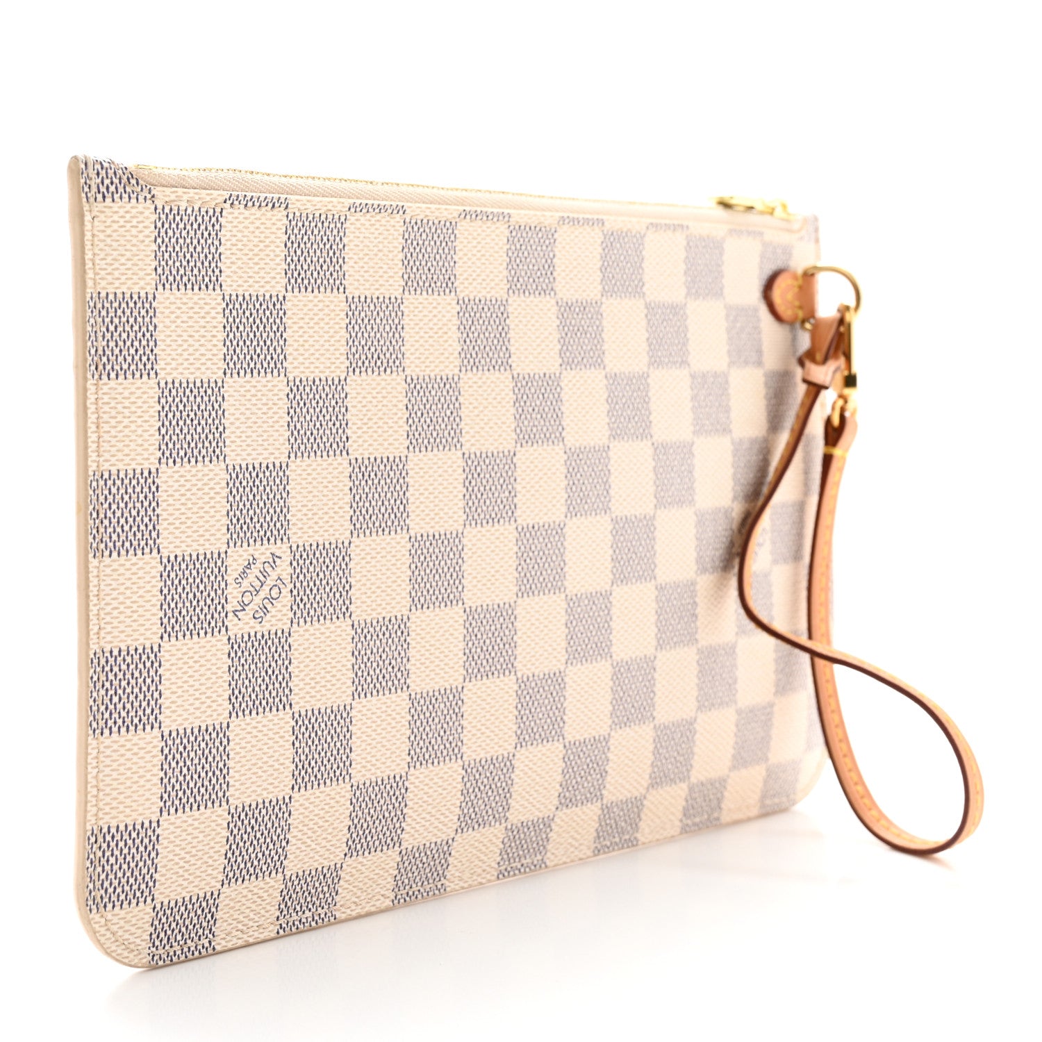 Louis Vuitton Damier Azur Neverfull MM GM Pochette 3 of 17