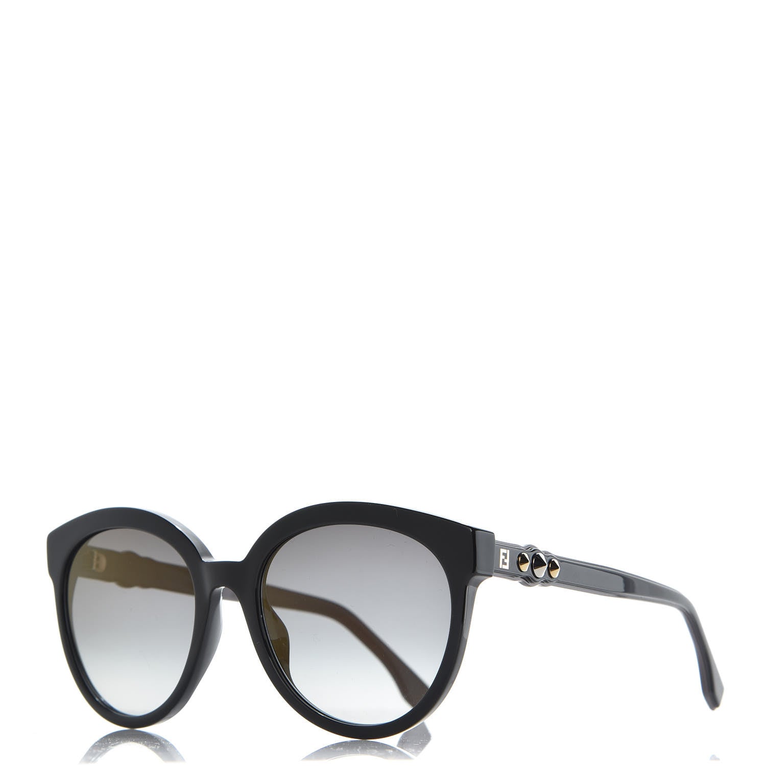 Fendi Studded Sunglasses FF 0268/S Black 1 of 7