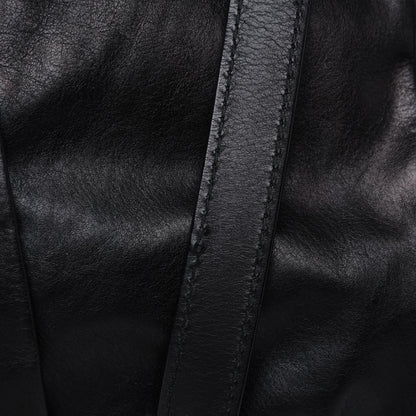 Gucci Calfskin Guccissima Large Full Moon Tote Black 18 of 19
