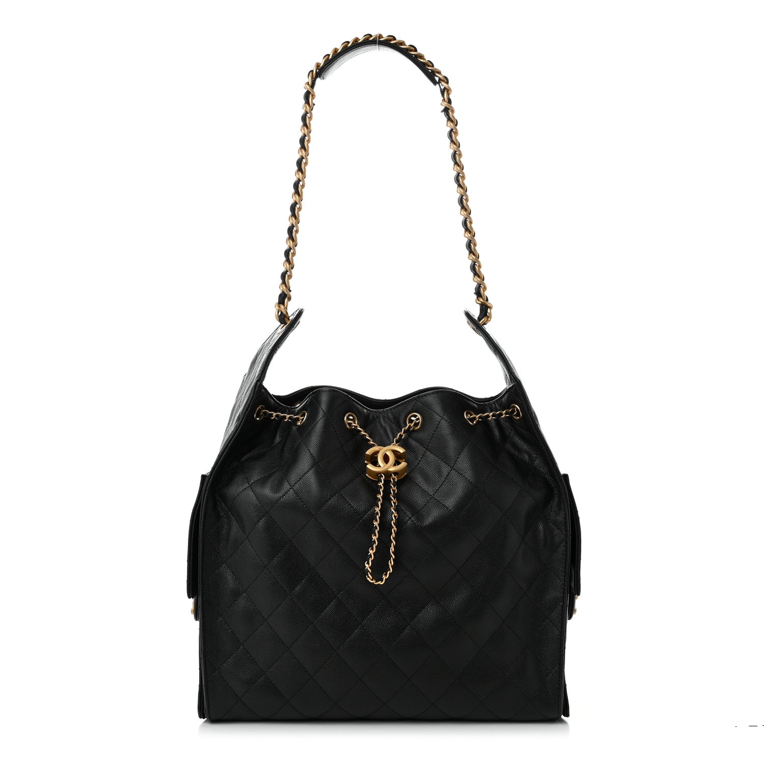 Chanel Caviar Quilted Medium Chanel 25 Handbag Black 1 of 11
