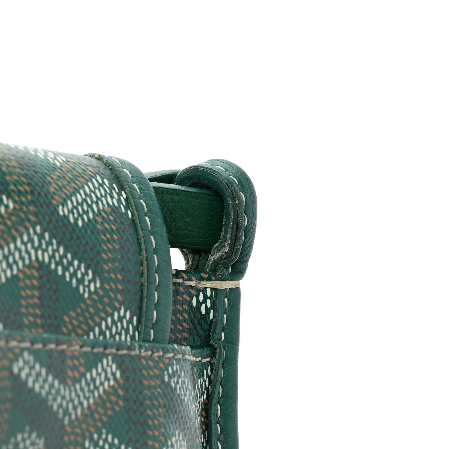 Goyard Goyardine Plumet Wallet Clutch Green 15 of 17