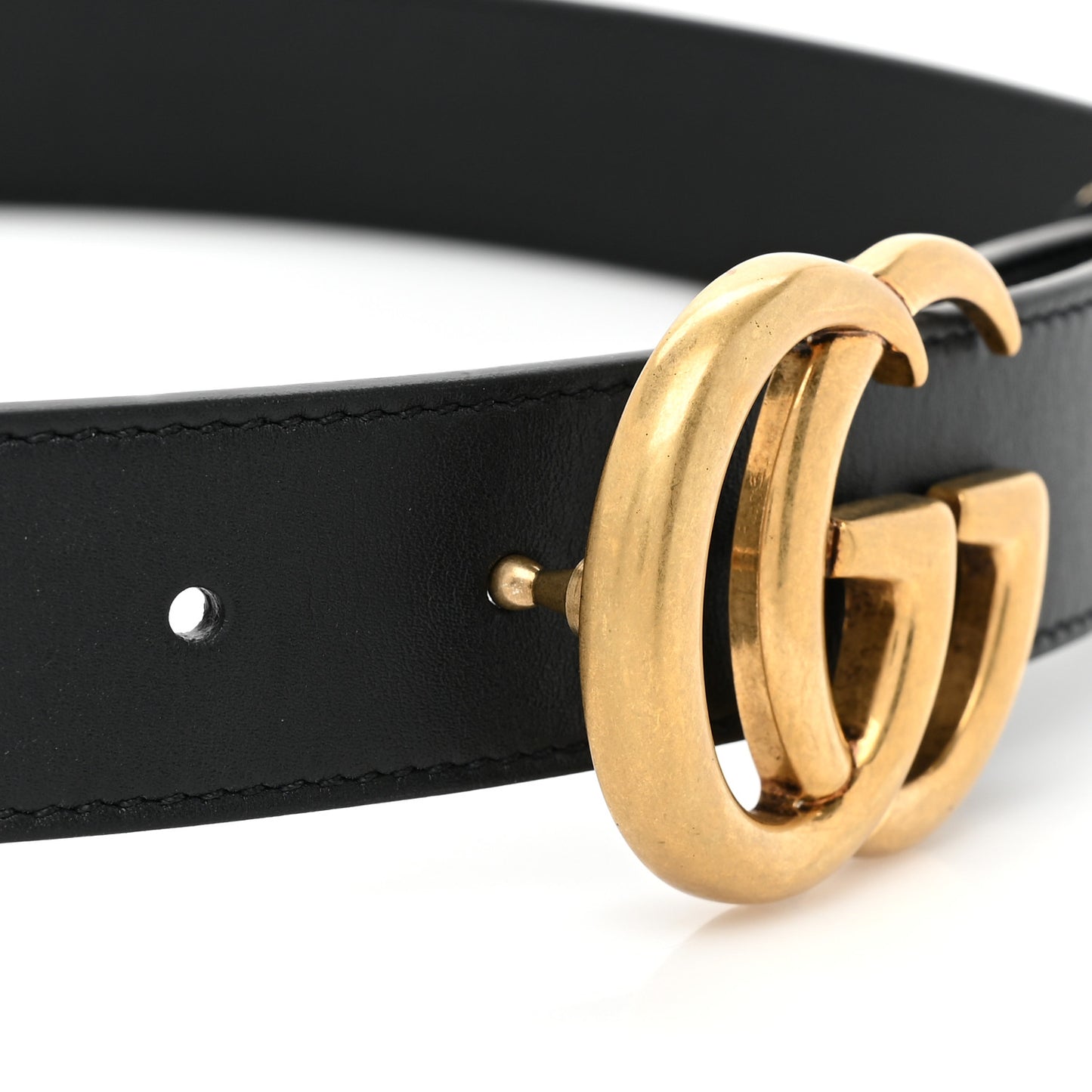 Calfskin Double G 30mm Belt 75 30 Black