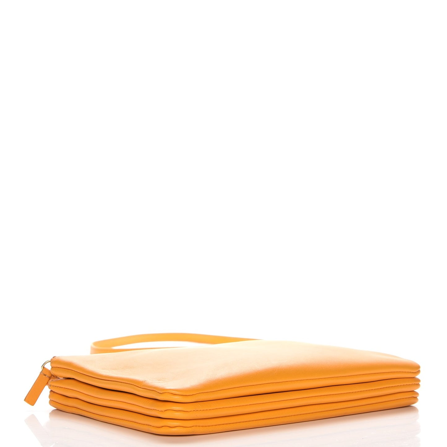 Lambskin Large Trio Crossbody Sunflower