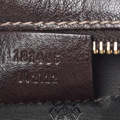Gucci Crystal Monogram Duchessa Small Boston Bag Brown 7 of 9