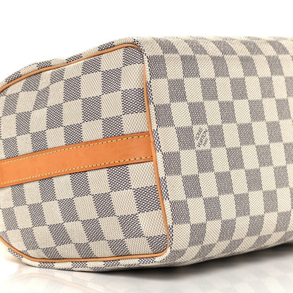 Louis Vuitton Damier Azur Speedy Bandouliere 25 10 of 11