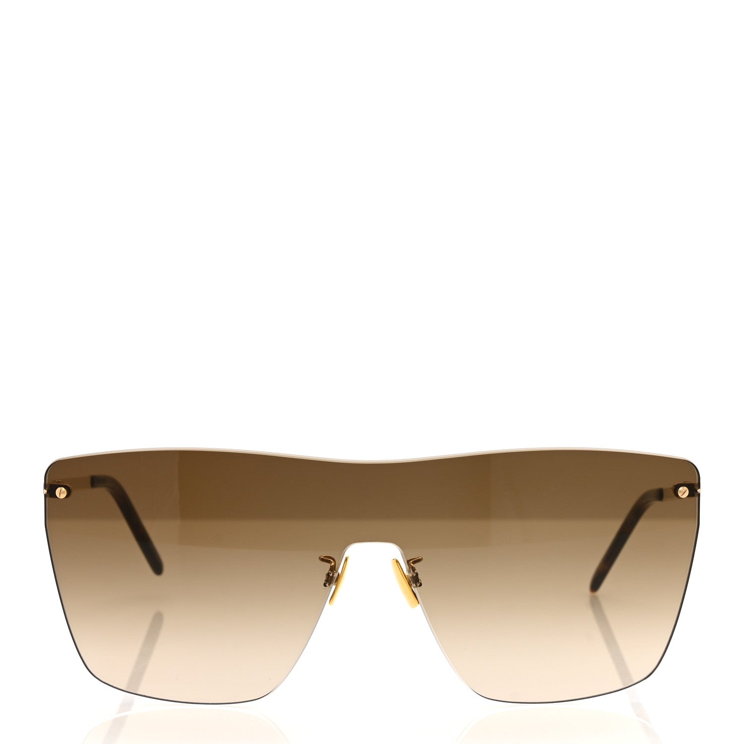 Saint Laurent Metal SL 463 Mask Sunglasses Black 2 of 7
