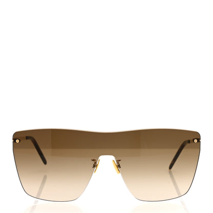 Saint Laurent Metal SL 463 Mask Sunglasses Black 2 of 7