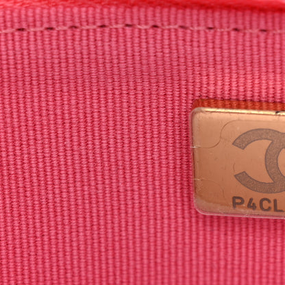 Chanel Caviar Quilted Wallet on Chain WOC Pink 8 of 12