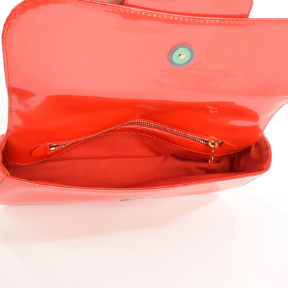 Louis Vuitton Patent Sobe Pochette Orange Sunset 5 of 7