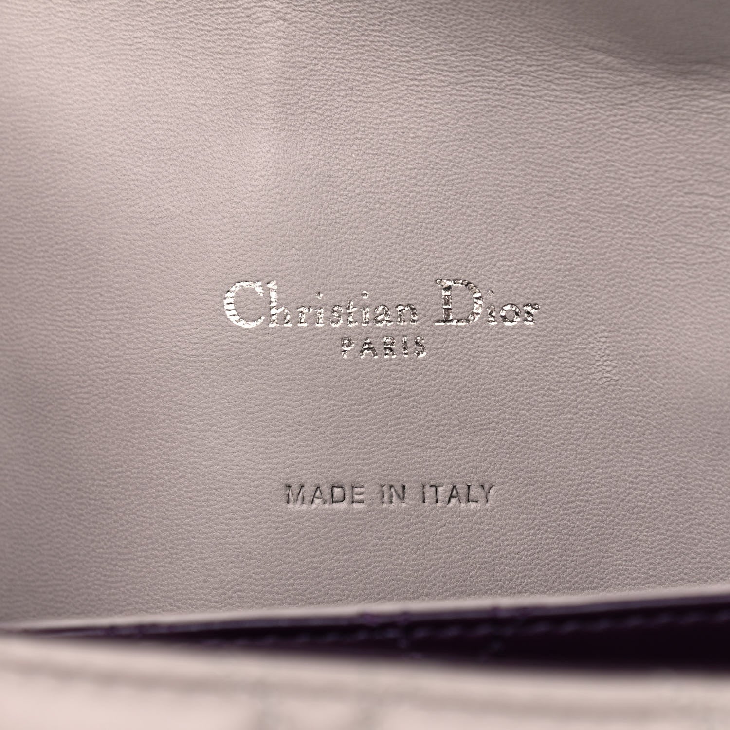 Christian Dior Lambskin Cannage Large Miss Dior Flap Grey 6 of 14