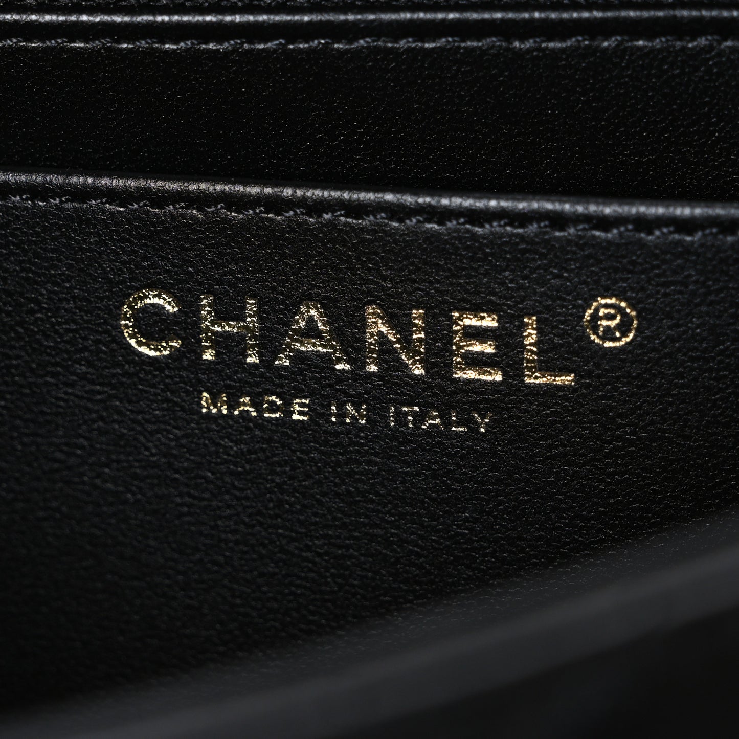 Lambskin Quilted Small Strass On Top Flap Bag Black