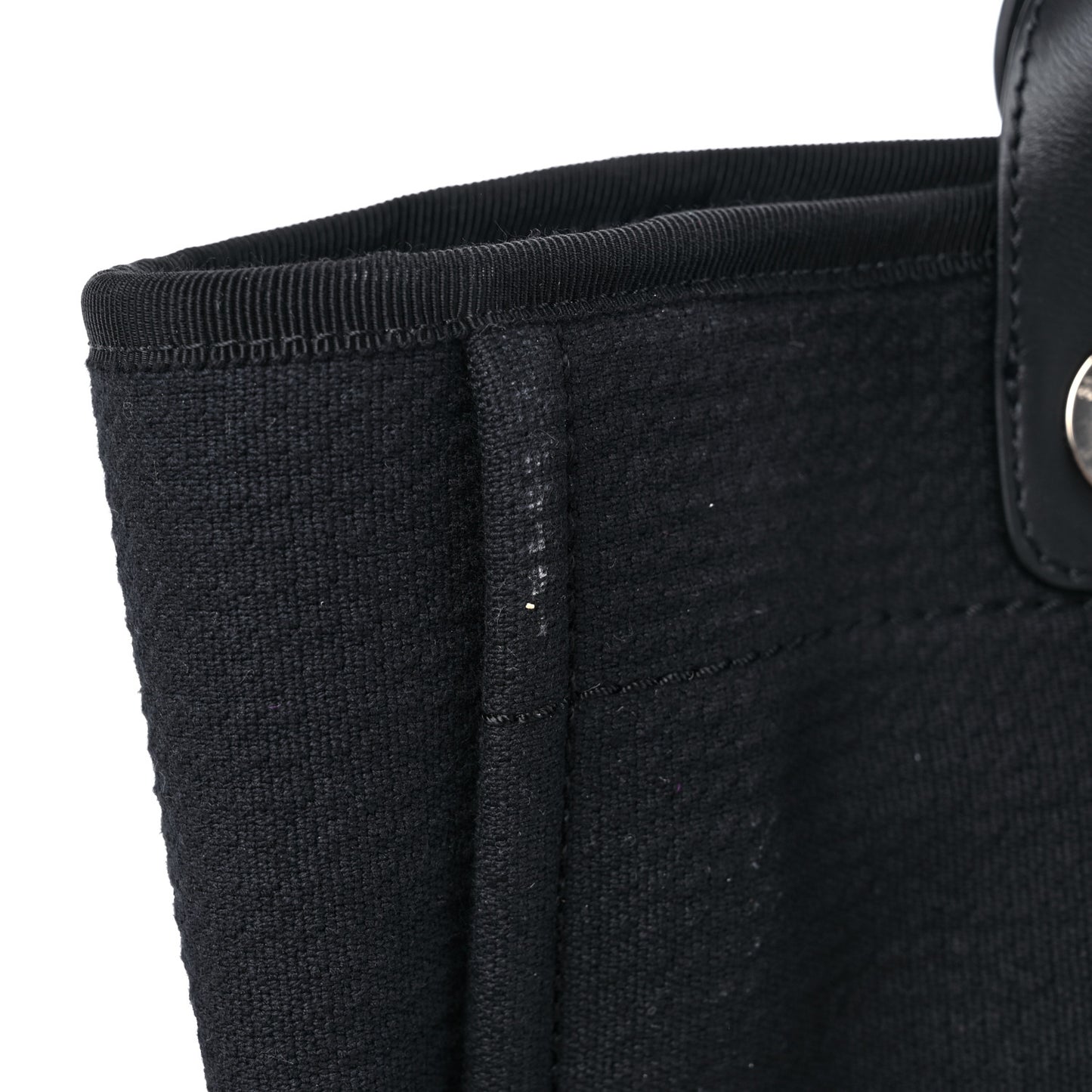 Mixed Fibers Small Deauville Tote Black