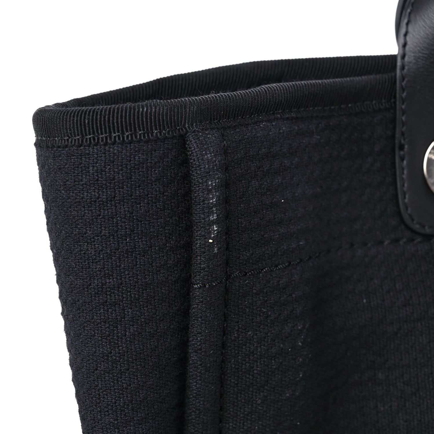 Chanel Mixed Fibers Small Deauville Tote Black 14 of 14