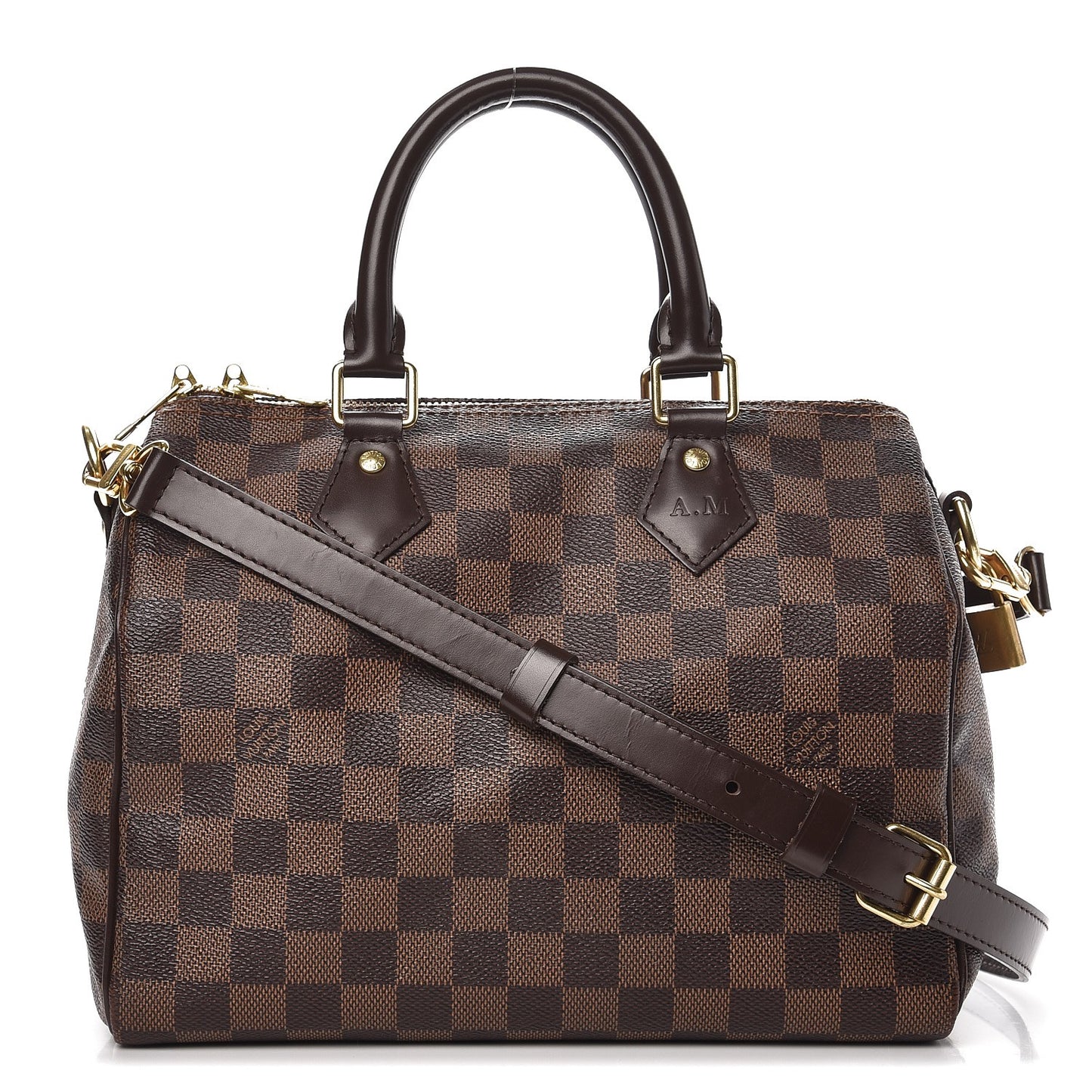 Damier Ebene Speedy Bandouliere 25
