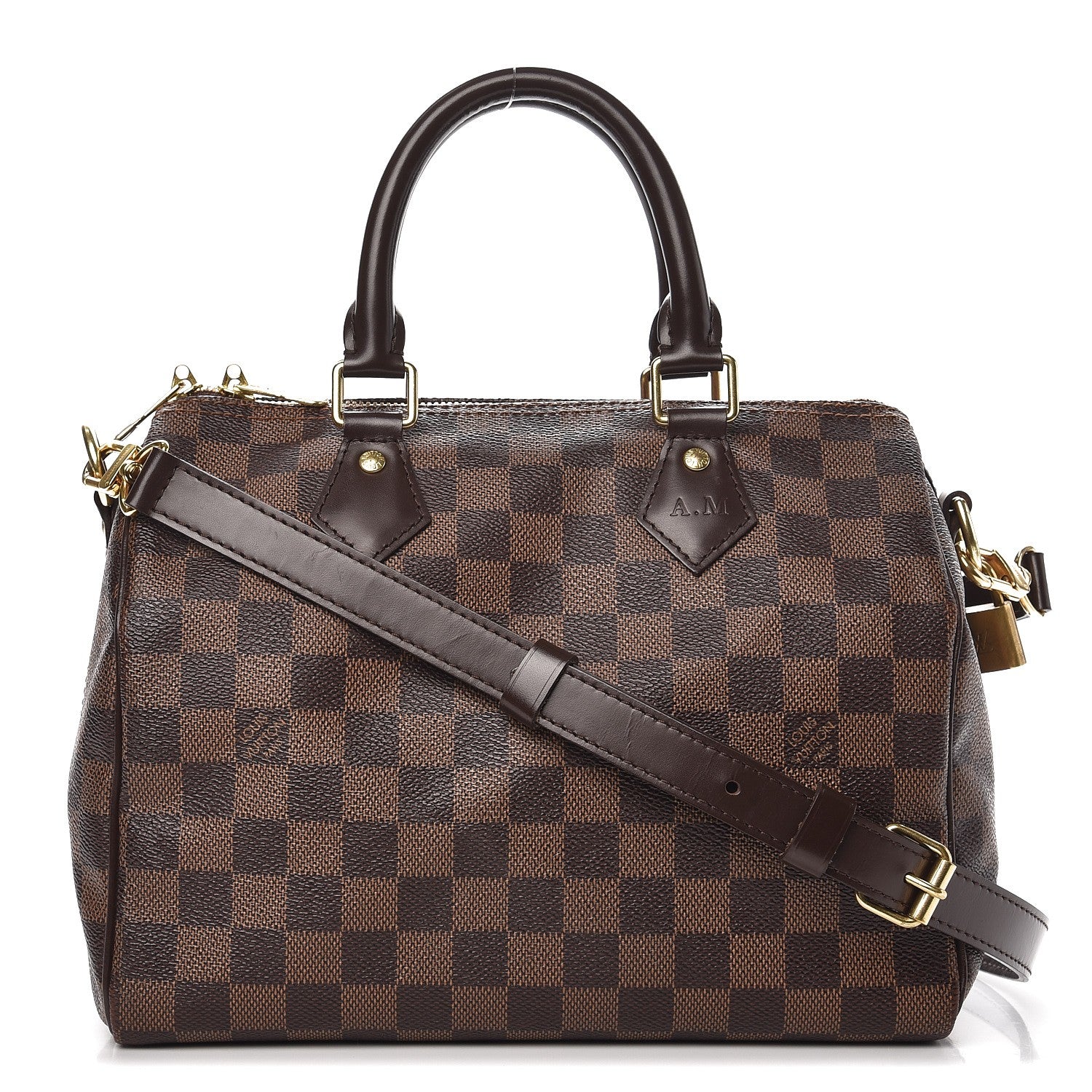 Louis Vuitton Damier Ebene Speedy Bandouliere 25 1 of 11