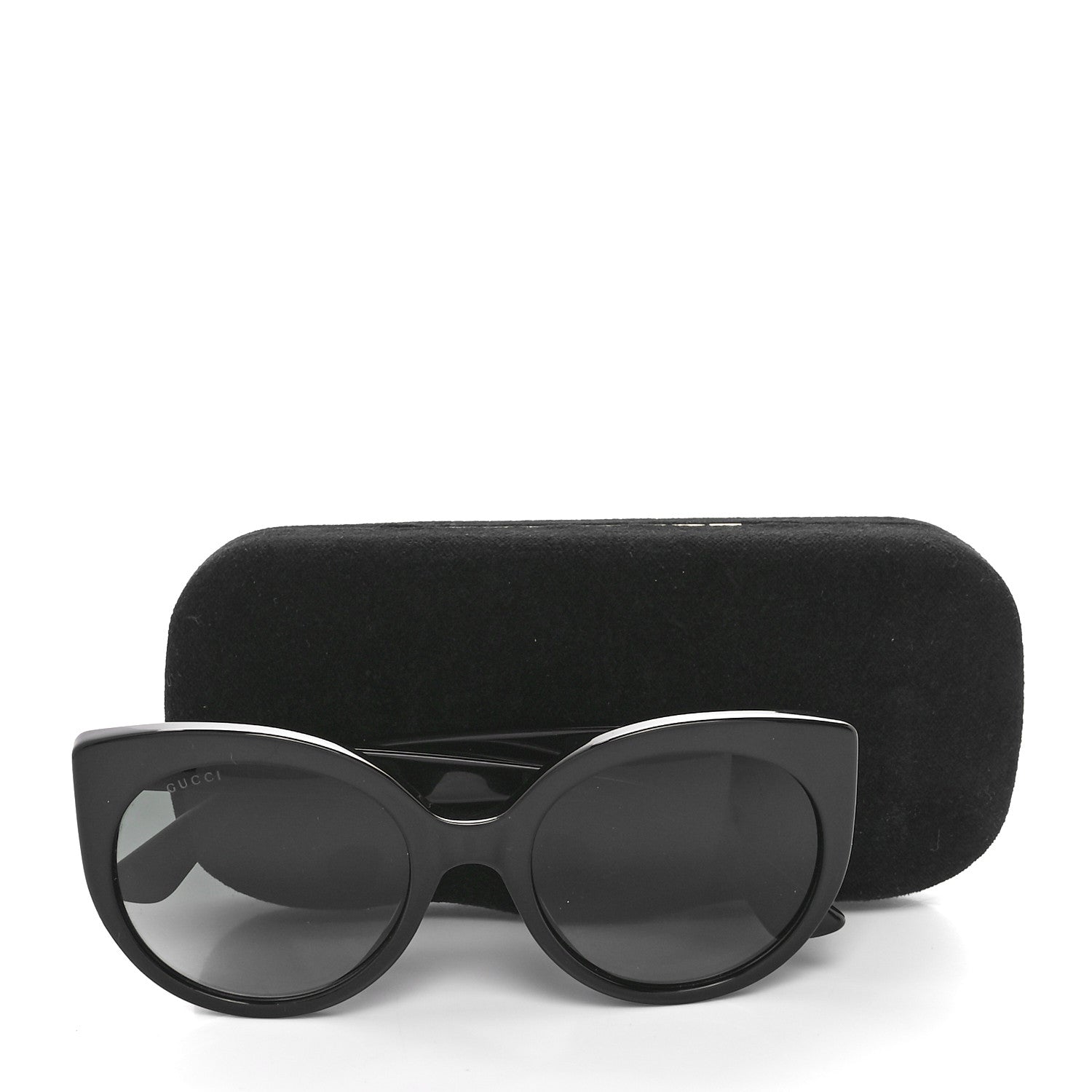 Gucci Cat Eye Sunglasses GG 0325S Black 8 of 8
