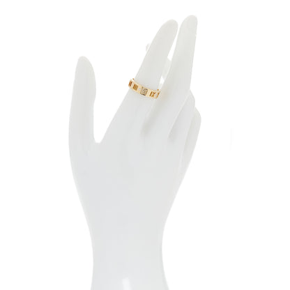 Tiffany 18K Yellow Gold Diamond Wide Atlas Pierced Ring 53 6.5 2 of 4