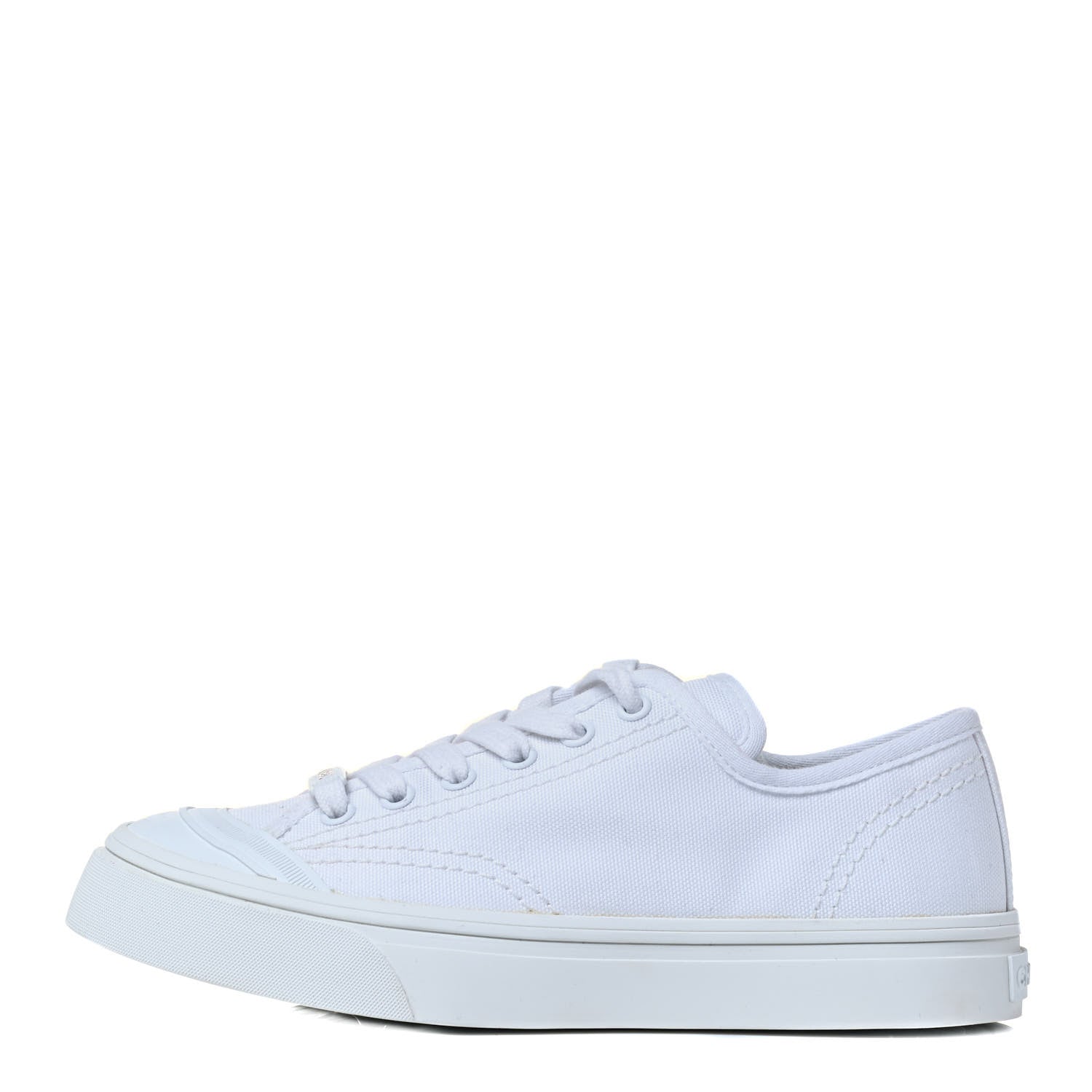 Chanel Mixed Fibers Low Top Sneakers 36 White 2 of 8