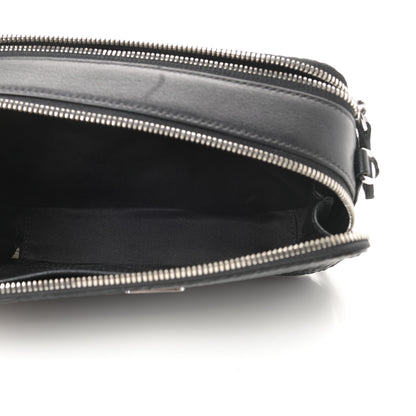 MCM Visetos Double Zip Camera Bag Black 6 of 11