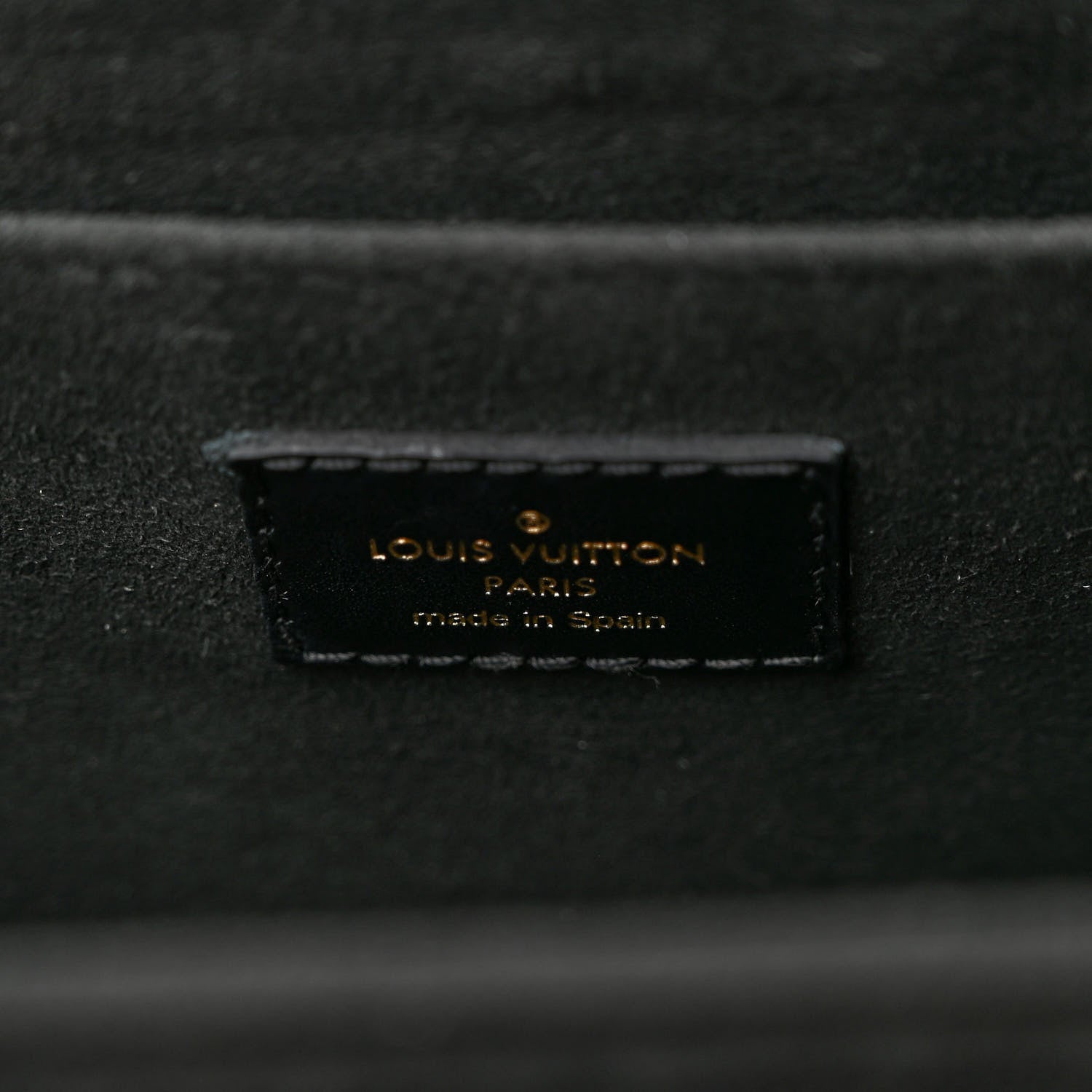 Louis Vuitton Epi Mini Dauphine Black 6 of 9