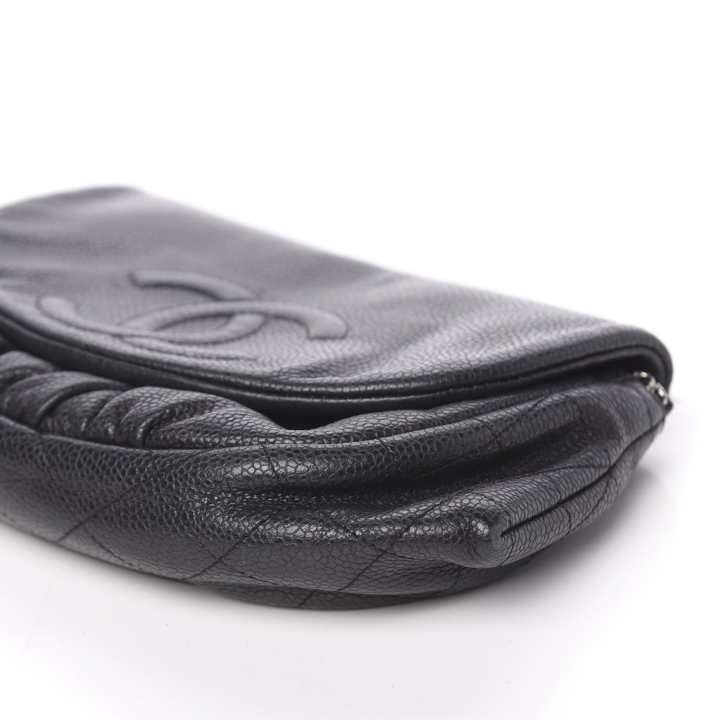 Caviar Half Moon Wallet On Chain WOC Black