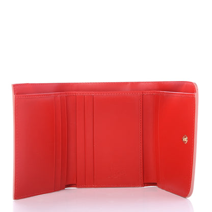 Christian Louboutin Calfskin Spiked Macaron Mini Spiked Wallet Ronsard 5 of 6