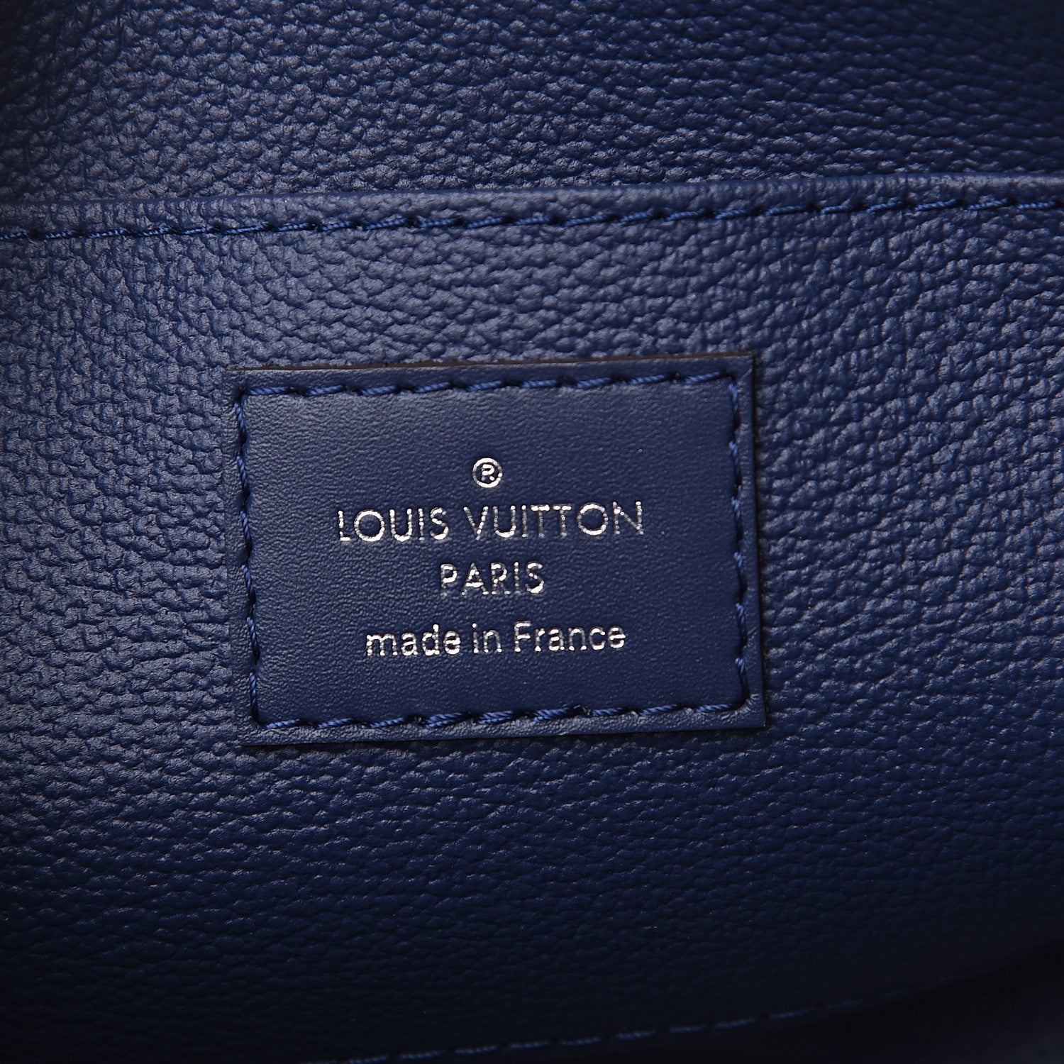 Louis Vuitton Monogram Giant Escale Cosmetic Pouch Blue 7 of 8