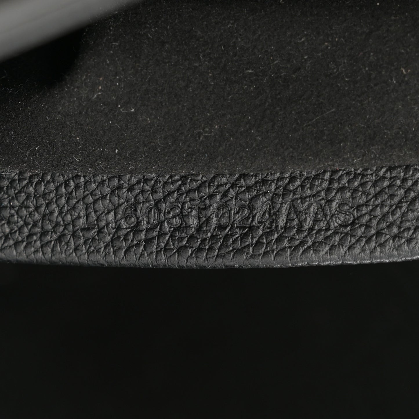 Grained Calfskin Mini TF East West Tote Black