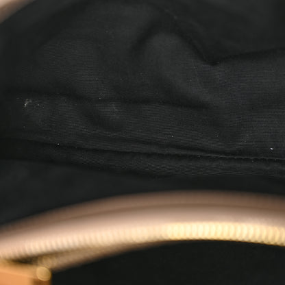 Saint Laurent Calfskin Y Quilted Monogram Medium Loulou Chain Satchel Dark Beige 11 of 14