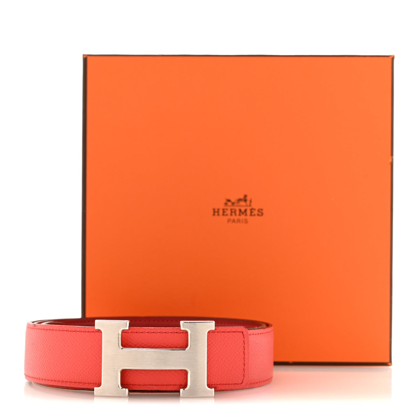 Swift Epsom 32mm H Belt 90 36 Vermillon Rose Jaipur