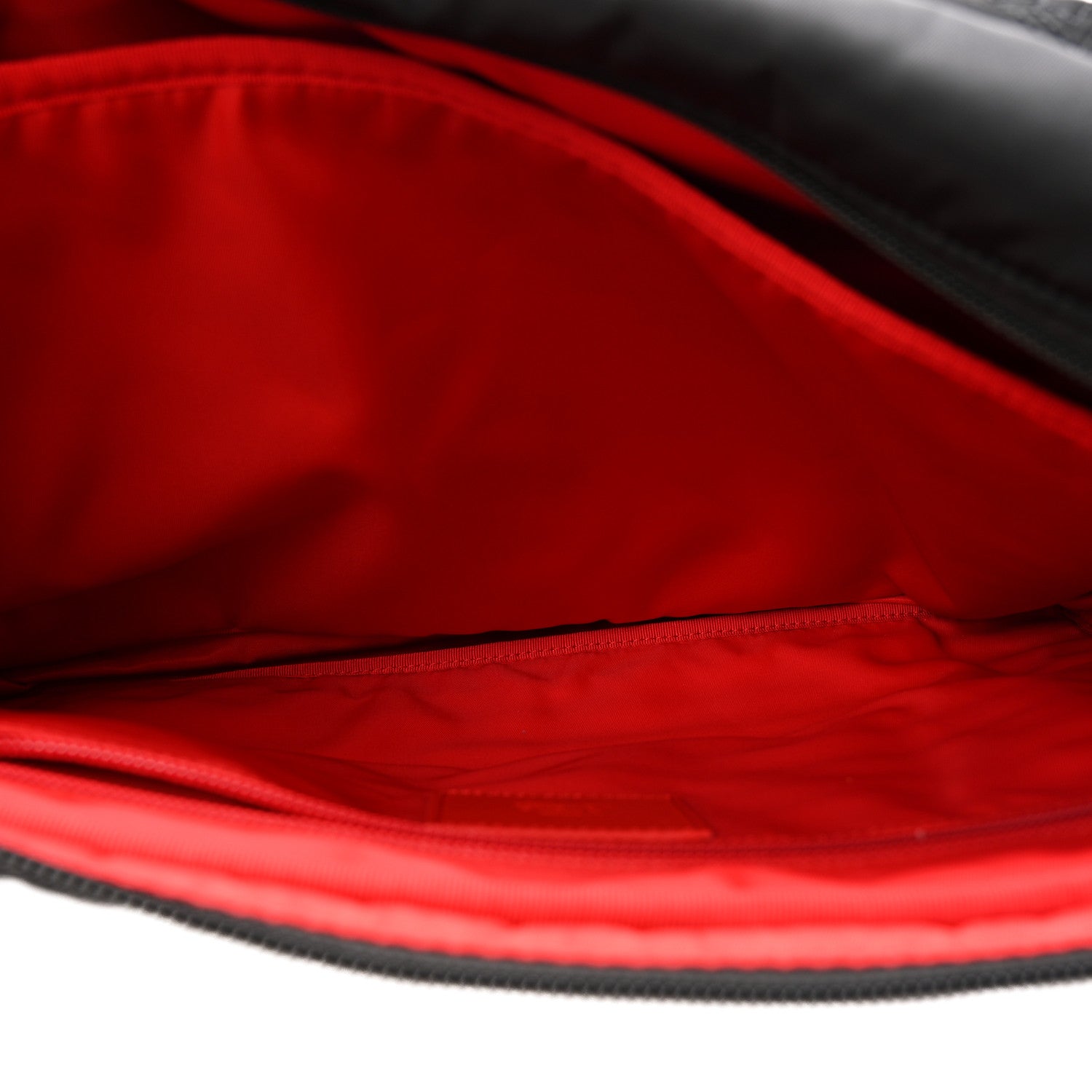 Christian Louboutin Nylon Sneaker Sole Loubideal Messenger Bag Black Loubi 5 of 11