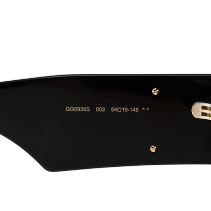 Gucci Acetate Square Frame Sunglasses GG0956S Black 5 of 8
