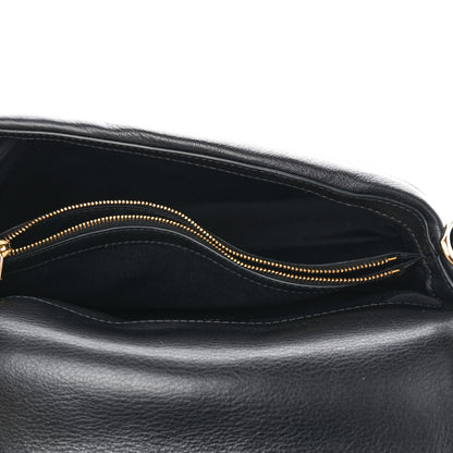Givenchy Soft Calfskin 4G Quilted Medium Shoulder Bag Black 5 of 10