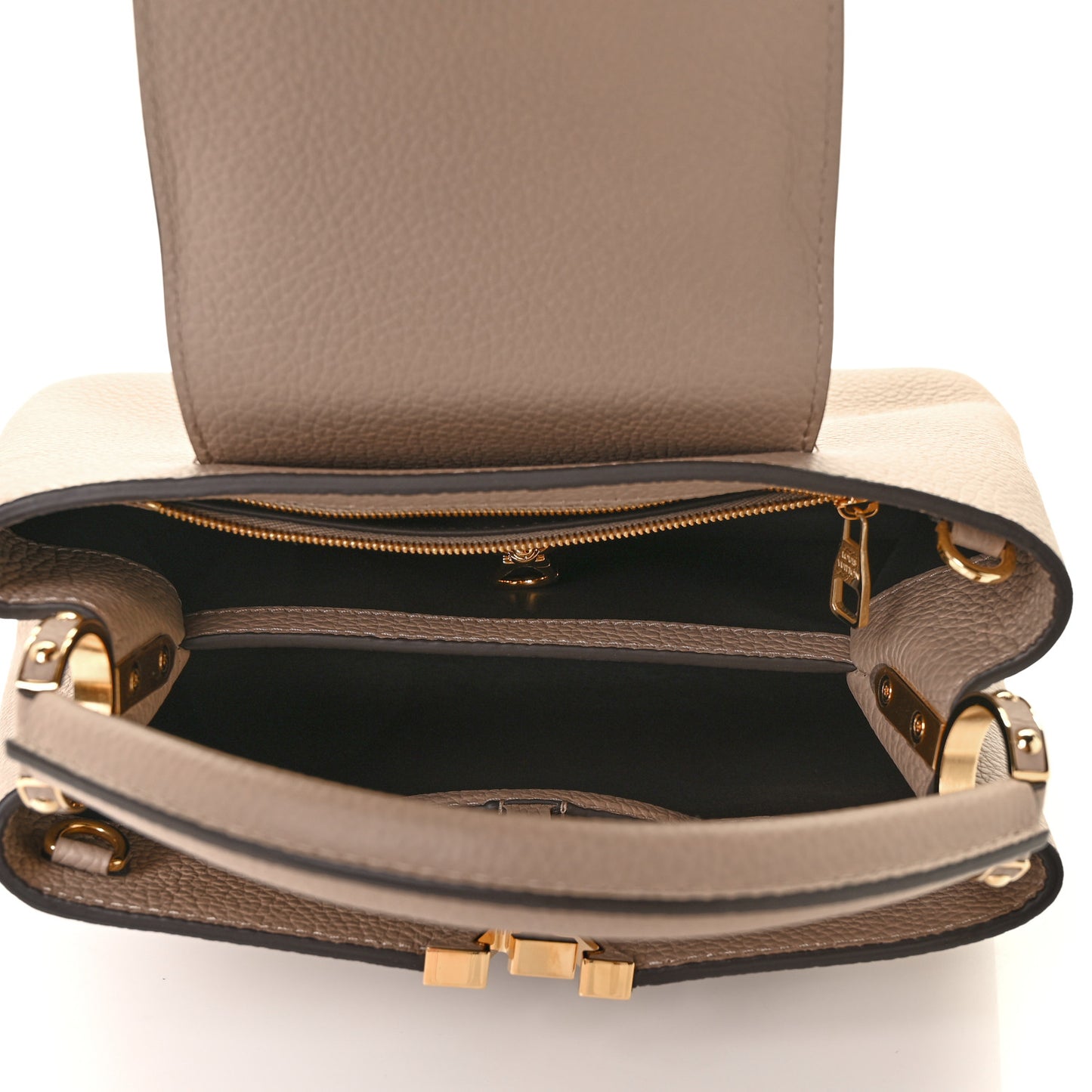 Taurillon Capucines BB Pebble
