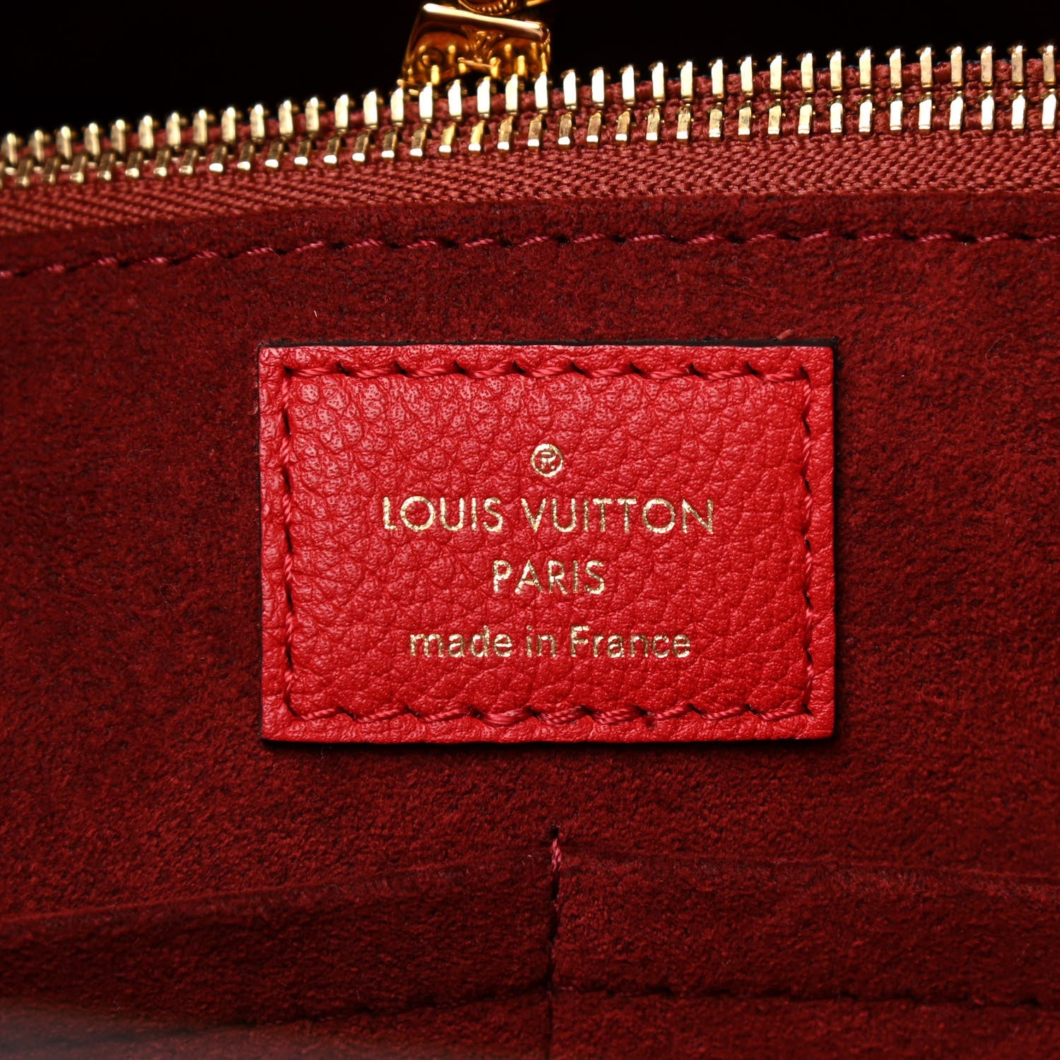 Louis Vuitton Calfskin Monogram Kimono Tote PM Cherry 7 of 13