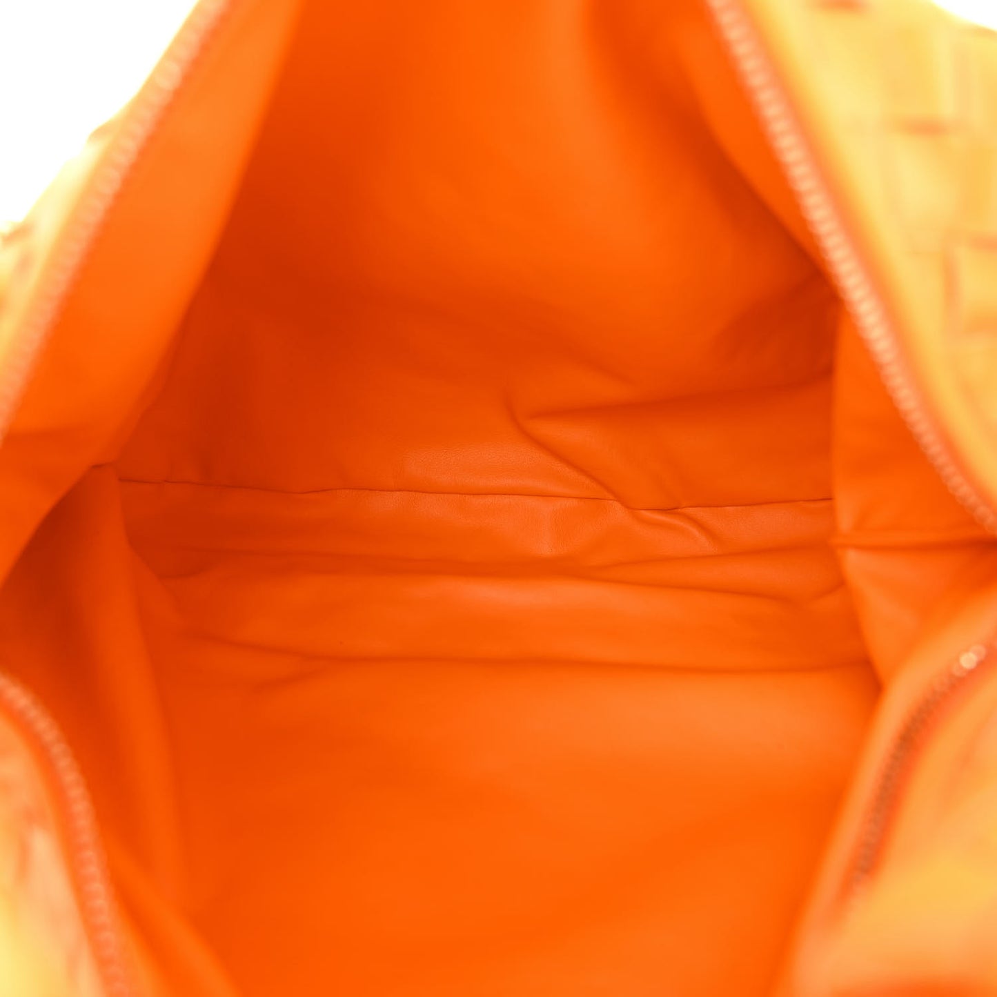 Nappa Intrecciato Teen Jodie Hobo Tangerine