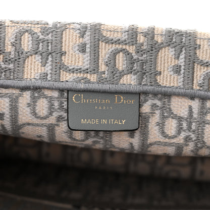 Christian Dior Oblique Medium Book Tote Grey 6 of 12