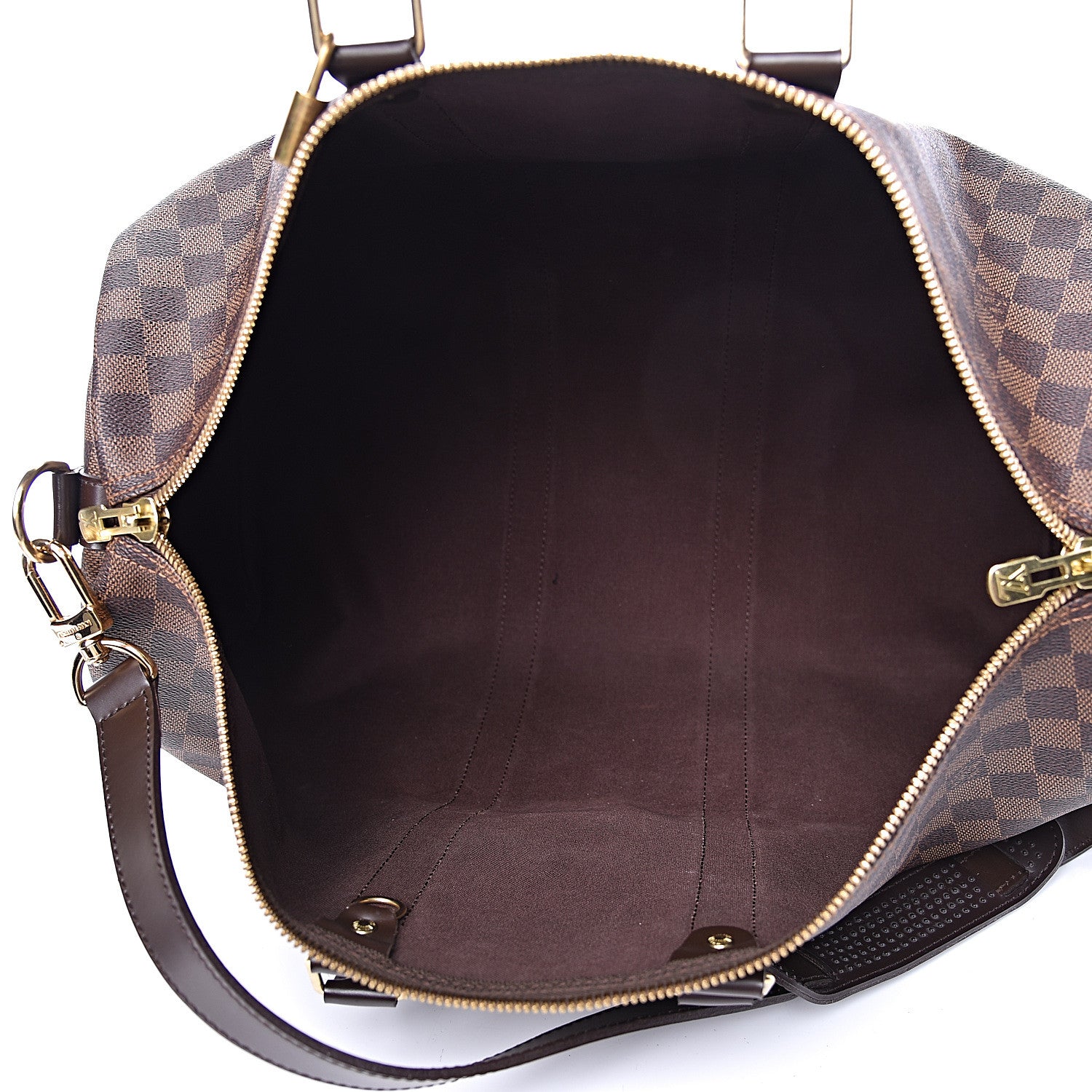 Louis Vuitton Damier Ebene Keepall Bandouliere 45 7 of 12